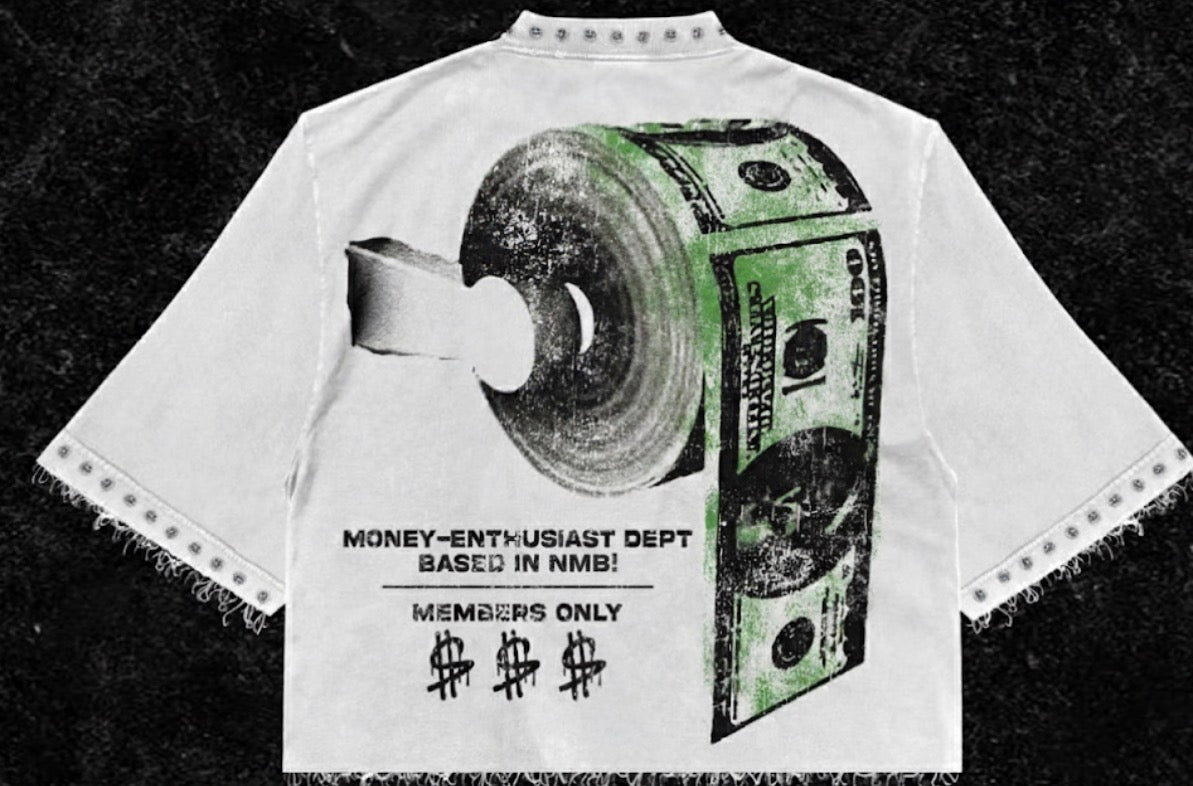 RADRETRO - Money Enthusiast Dept. Varsity Tee"