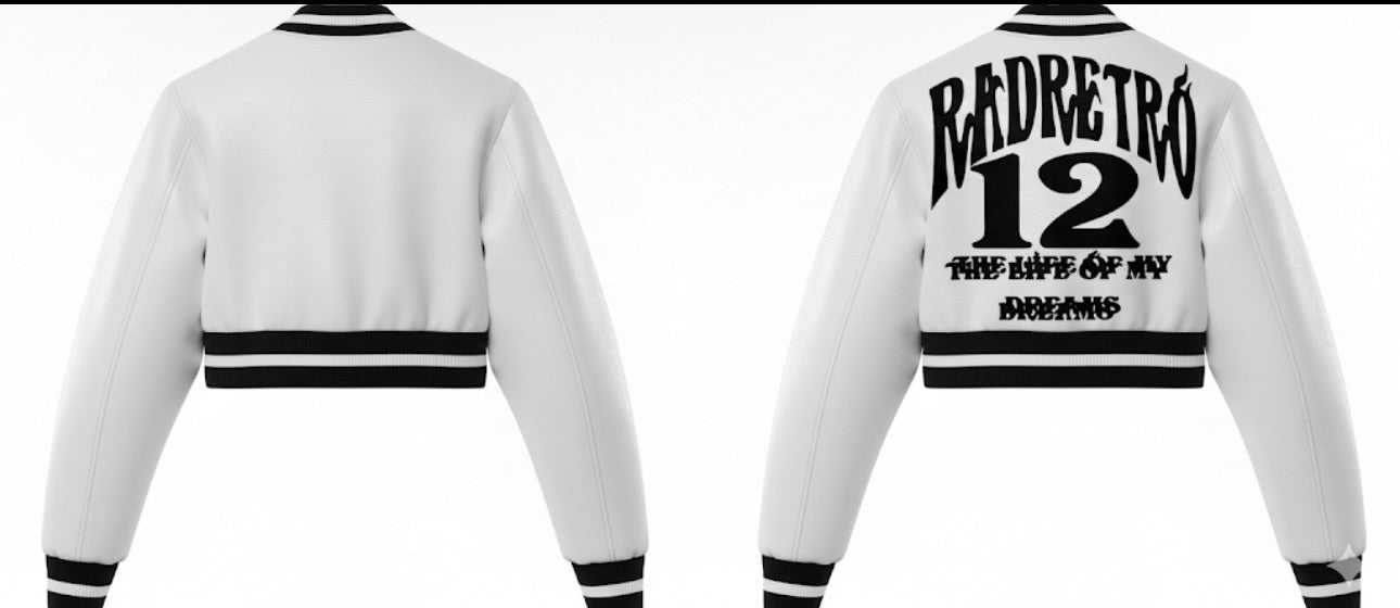 Stripe-Trim Bomber