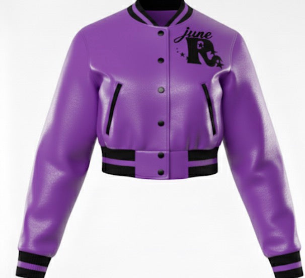 Stripe-Trim Bomber
