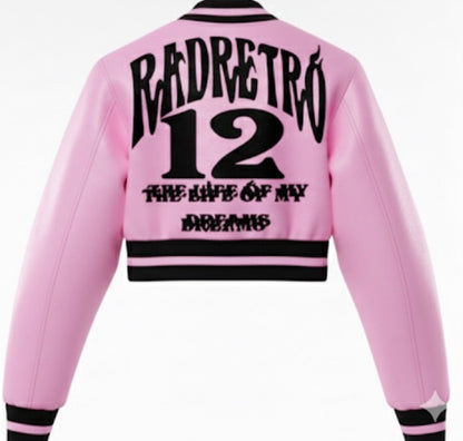 Stripe-Trim Bomber